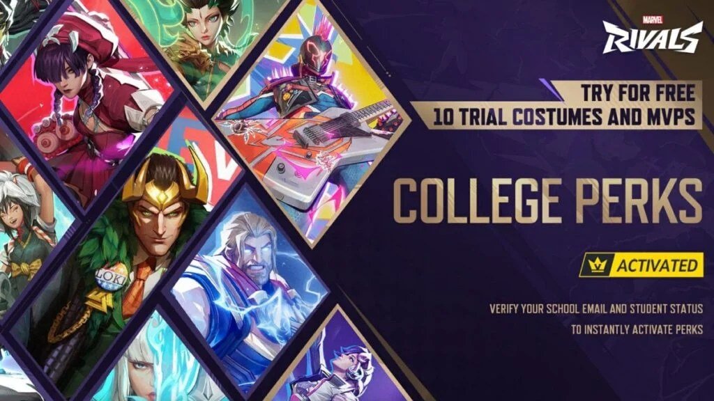 Marvel Rivals Season 5 College Event Rewards and Progression Details